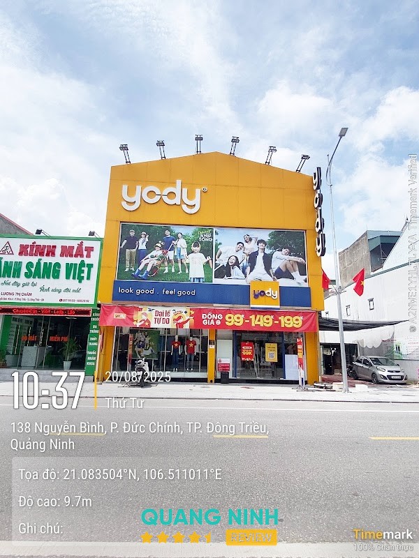 YODY Đông Triều tại 136 Nguyễn Bình