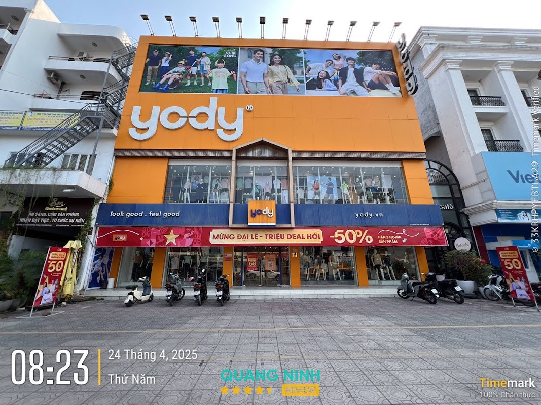 YODY Móng Cái tại 27 Hùng Vương