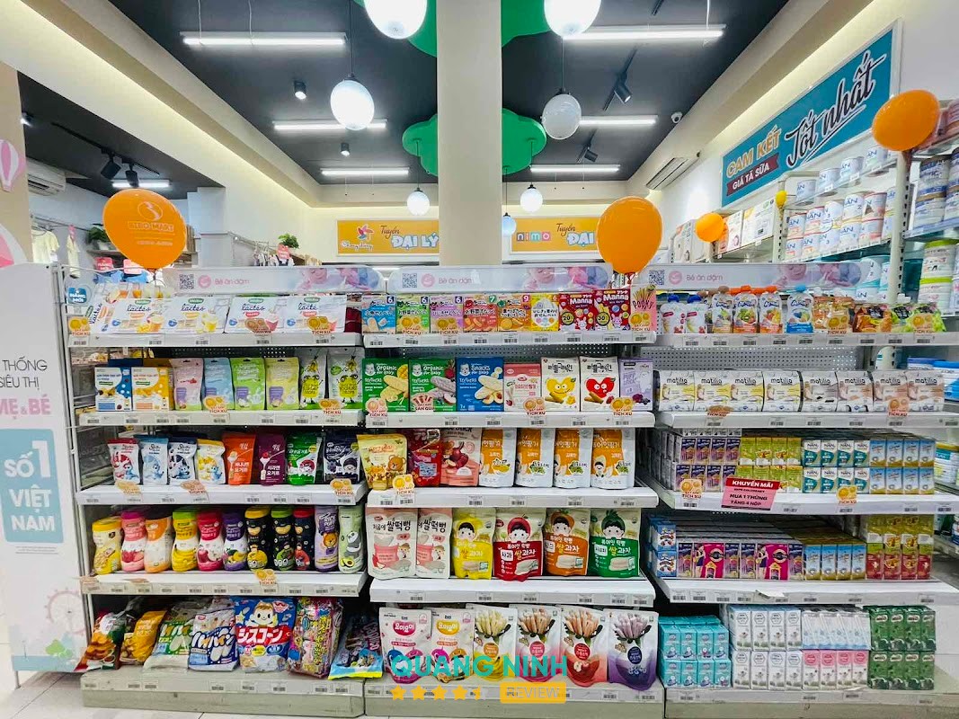 Không gian mua sắm tại Bibo Mart Cẩm Phả