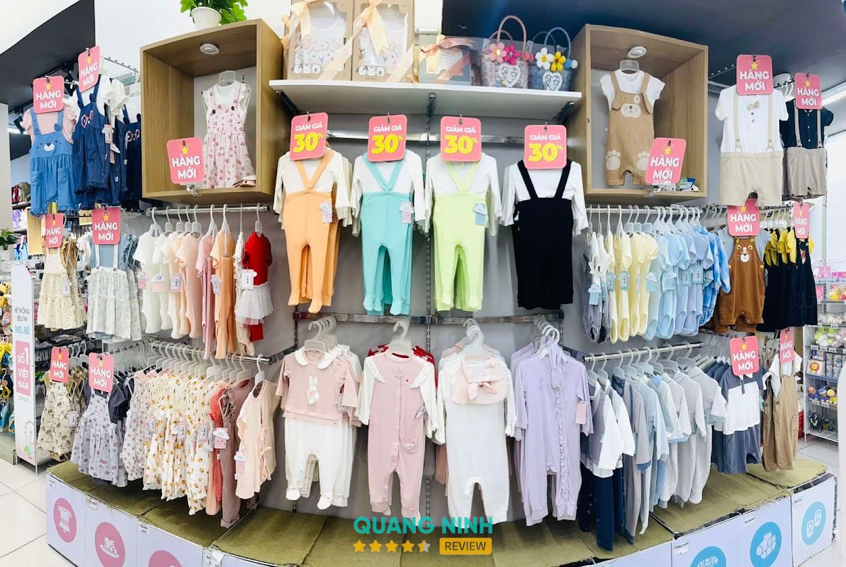 Sản phẩm mẹ và bé tại Bibo Mart Trần Phú