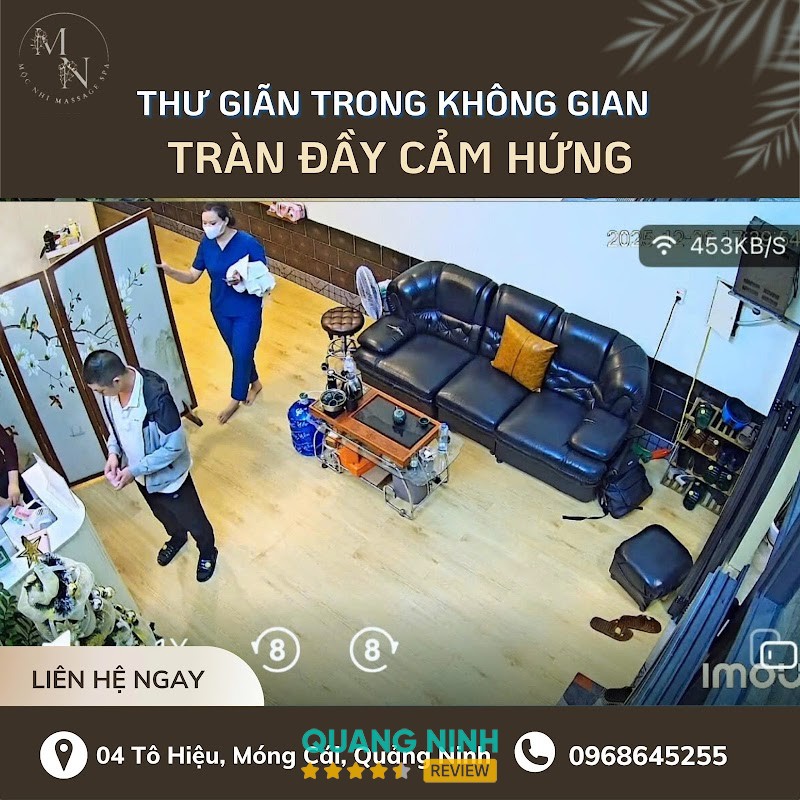 Mộc Nhi Massage – không gian thư giãn
