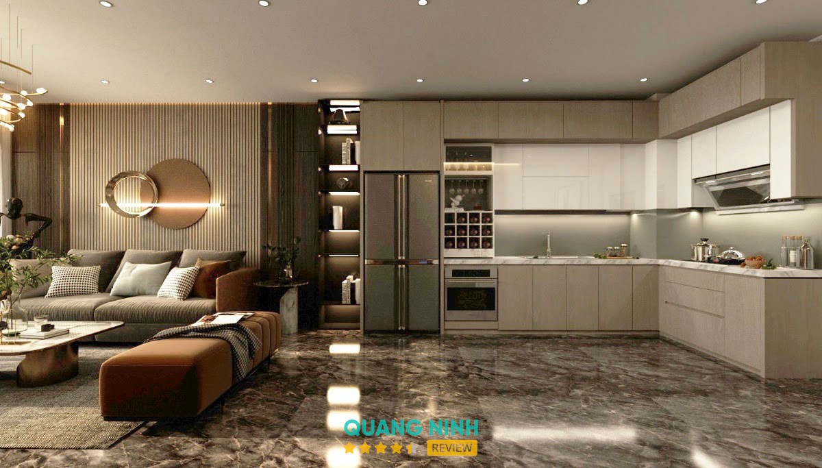 Không gian kiến trúc hiện đại do G.L Home thiết kế