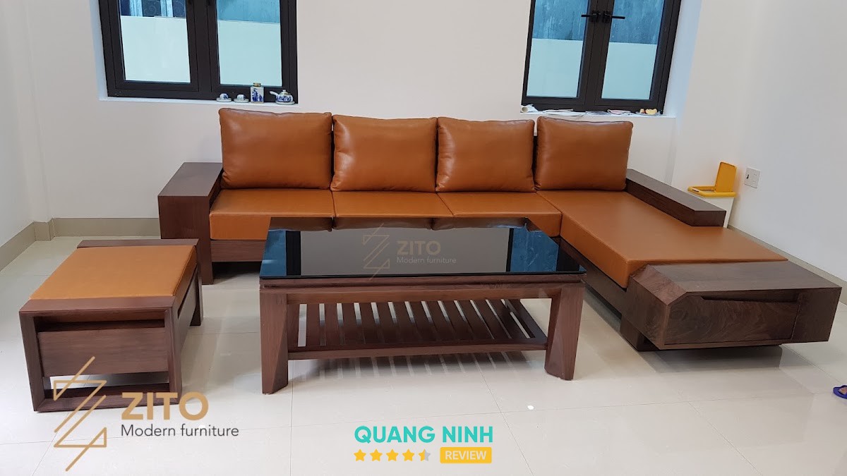 Nội thất sofa và gỗ óc chó tại Hạ Long