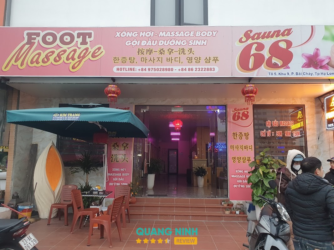 Foot Massage 68 - Sauna 68 Massage Body Bãi Cháy