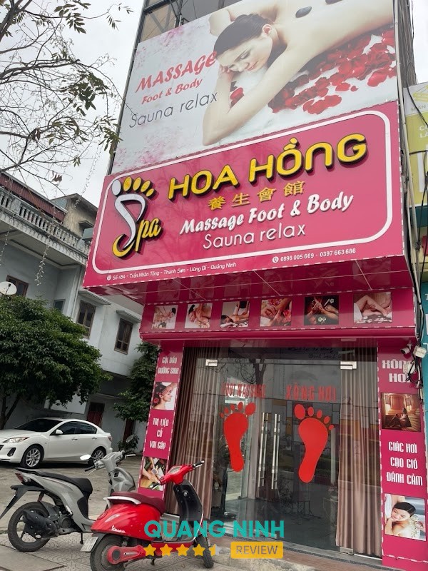 Spa Dưỡng Sinh Hoa Hồng tại Uông Bí