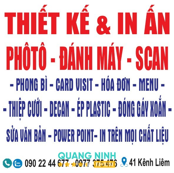 Cửa hàng Máy tính - PhotoCopy Ánh Dương Hồng Gai