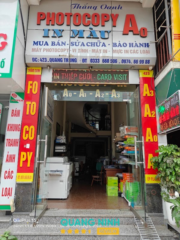 Dịch Vụ Photocopy Thắng Oanh Uông Bí