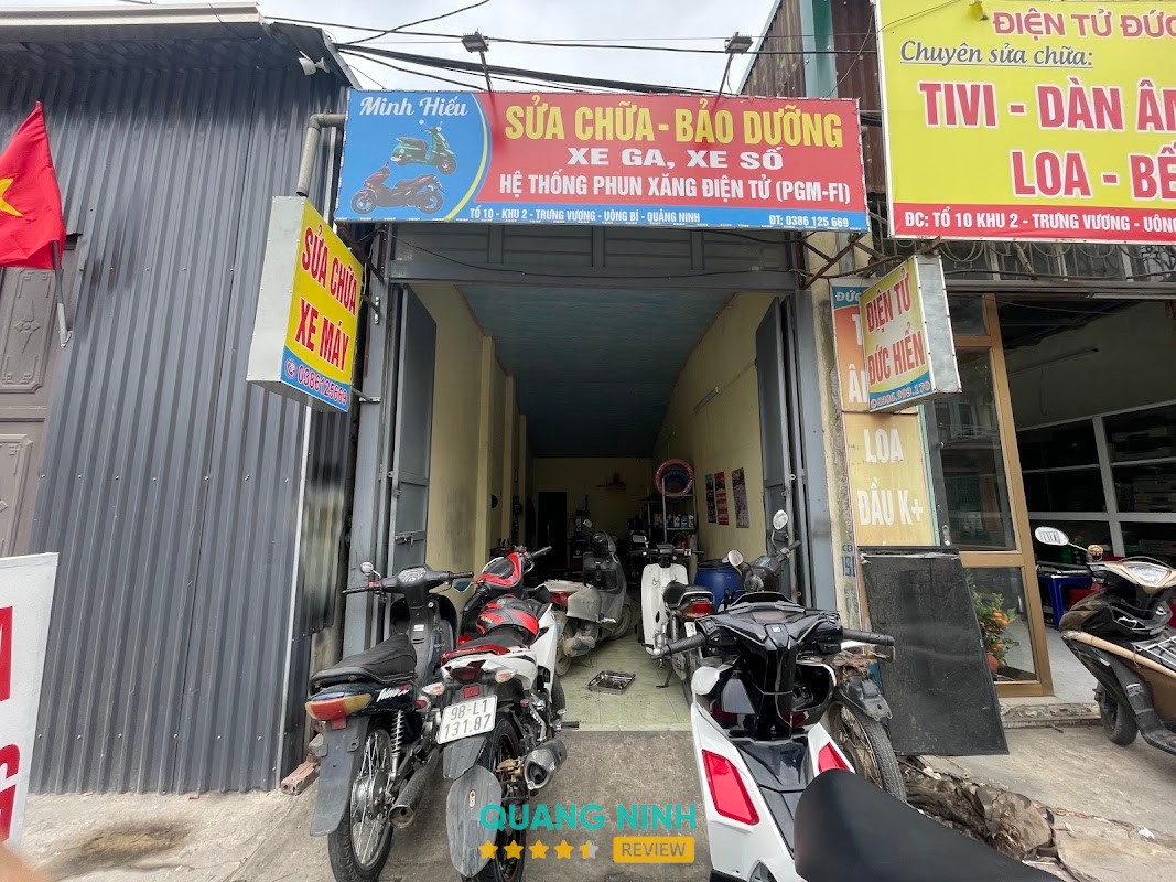 Sửa xe máy Minh Hiếu shop Quảng Ninh