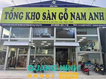 Tổng kho sàn gỗ Nam Anh: Ô 30, Lô B10, KĐT Bãi Muối, P. Hà Lầm
