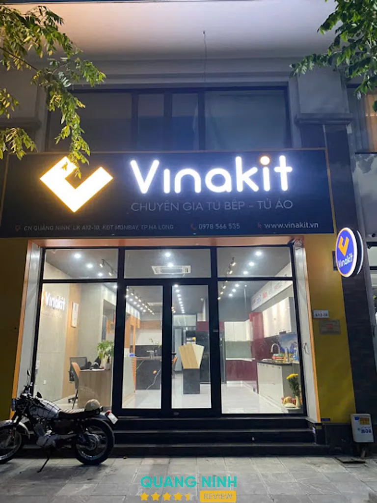 Tủ Bếp Vinakit: LK A12-10, Khu Đô Thị Monbay, P. Hạ Long