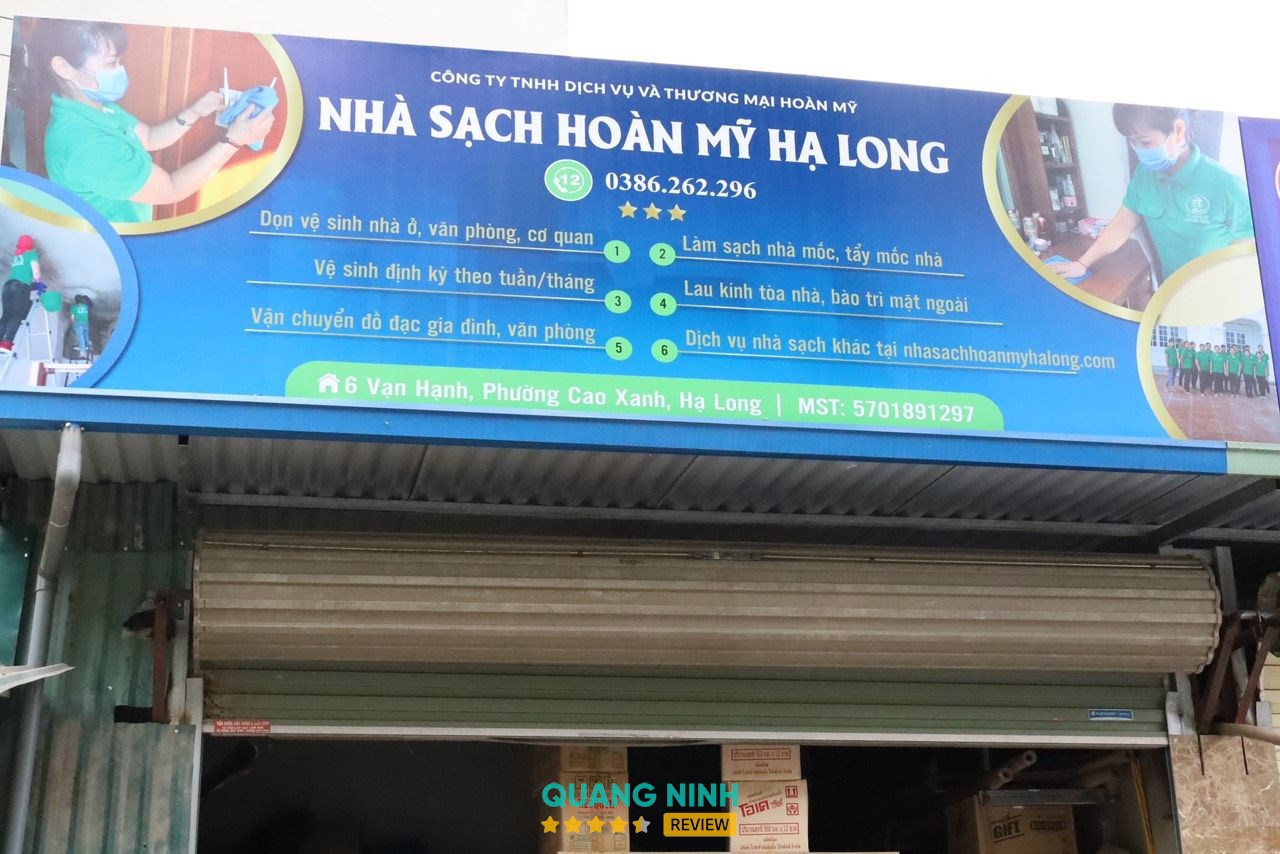 Dịch vụ của Nhà sạch Hoàn Mỹ Hạ Long